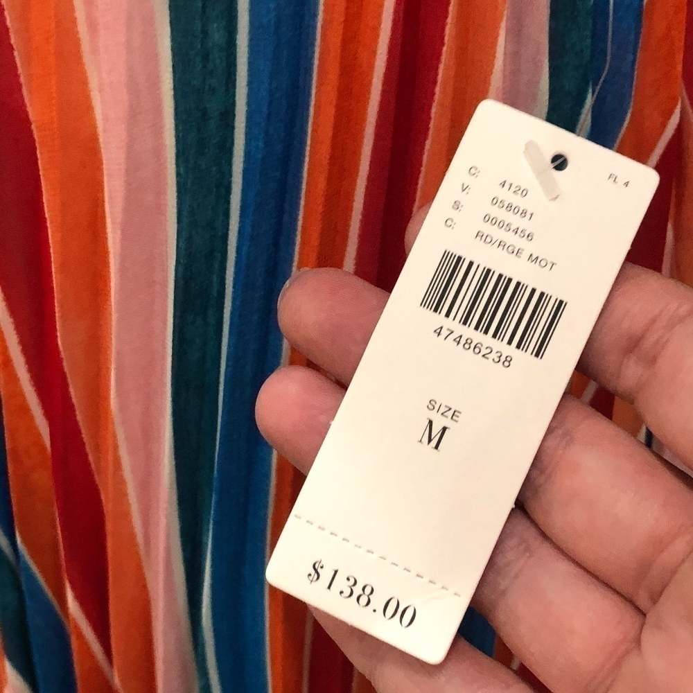 NWT Anthropologie Maeve Claremont Pleated Midi Skirt, Size Medium - Picture 3 of 12
